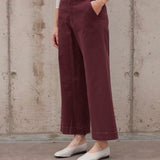 LUMILLA PANTALON CULOTTE VINO