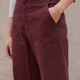 LUMILLA PANTALON CULOTTE VINO