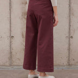 LUMILLA PANTALON CULOTTE VINO