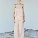 KAMARA PANTALON PALAZZO PEACH