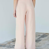 LACATON PANTALON PALAZZO PEACH