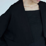 OXAM CHAQUETA CROP NEGRO